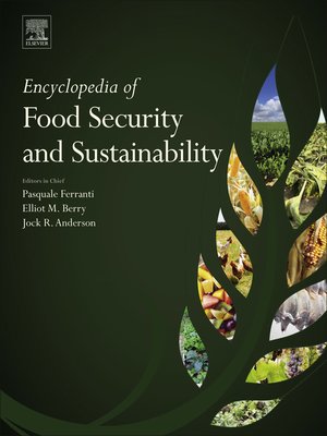 cover image of Encyclopedia of Food Security and Sustainability